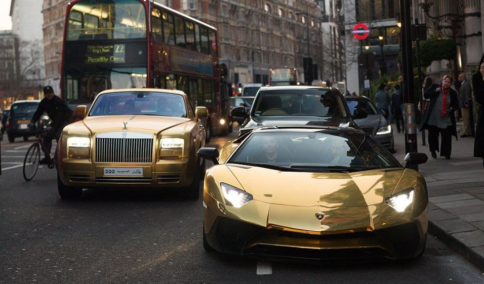 Carros de 'ouro'