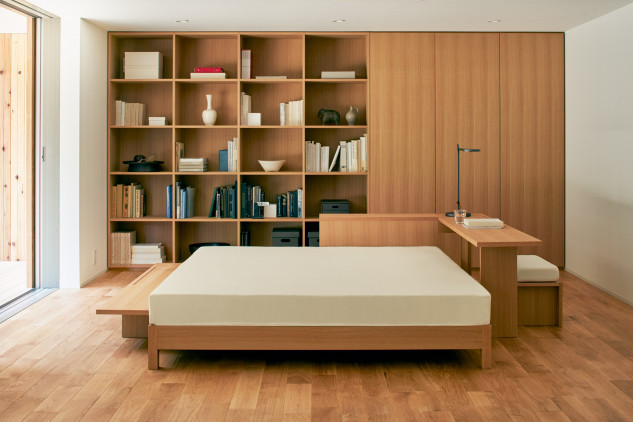 Um quarto minimalista