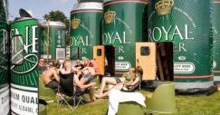 Um lugar idílico para beber uma cerveja