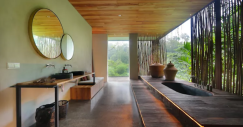 ... E todos os detalhes típicos de uma casa de Bali