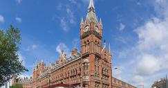 Estação de St. Pancras, Londres, Inglaterra 