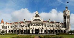 Estação Ferroviária de Dunedin, Nova Zelândia 