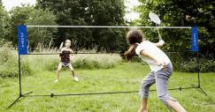 Rede de voleibol ou badminton