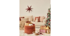 Cores: vermelho cobre, bronze e areia