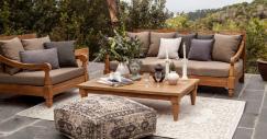 Decoração de exteriores ecológica e moderna