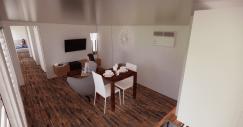 casas pré-fabricadas de madeira