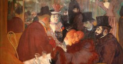 Quadro "Au Moulin Rouge" de Henri Toulouse-Lautrec