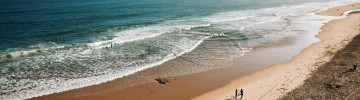 Blue flag beaches near Lisbon