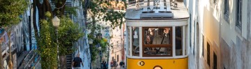 Lisbon's Glória Funicular