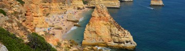 Plage de Marinha, Algarve