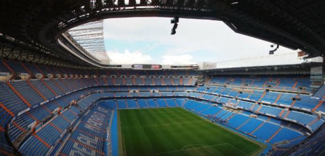 o estádio santiago bernabéu é a "casa" do real madrid