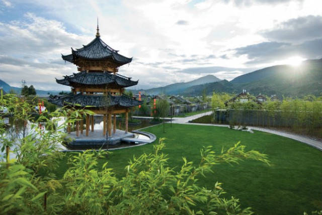 a cidade antiga de lijiang pertence à província chinesa de yunnan