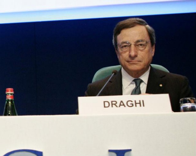mario draghi, presidente do bce