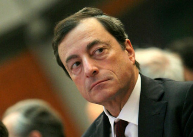 Mario Draghi, presidente do BCE