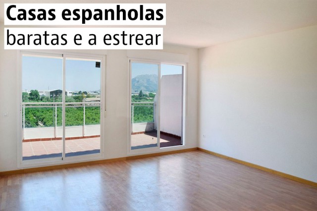 Casas espanholas baratas e a estrear