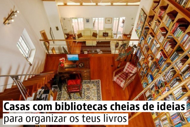 Casas com bibliotecas para celebrar o Dia do Livro 2016