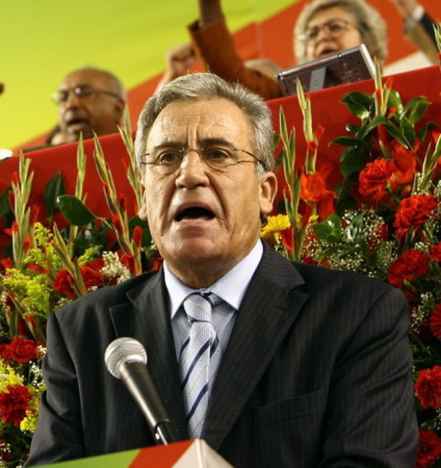 PCP, liderado por Jerónimo de Sousa, é o partido com maior património imobiliário / Wikimedia commons