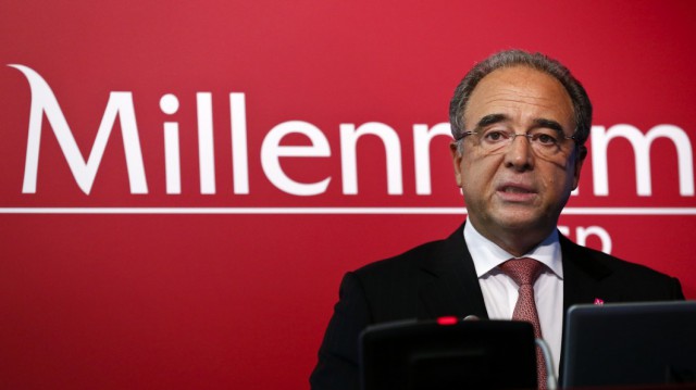 Nuno Amado, presidente executivo do BCP. / Dinheiro Vivo/Lusa