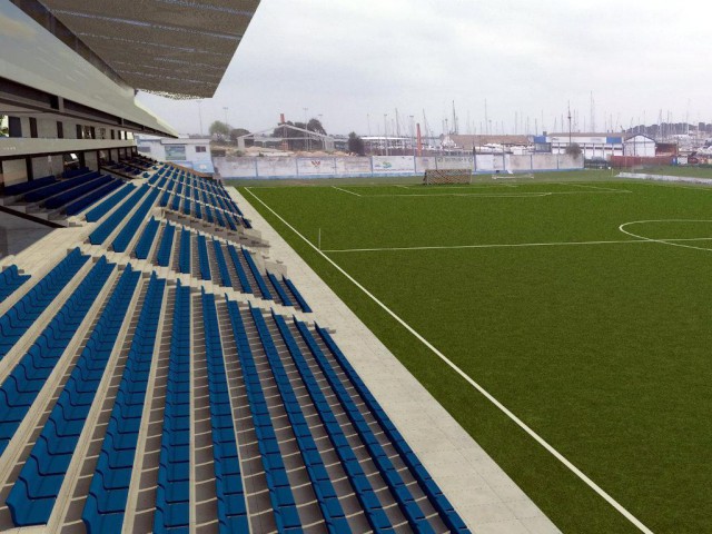 Projeto do novo estádio do Amora Futebol Clube. / Maisfutebol