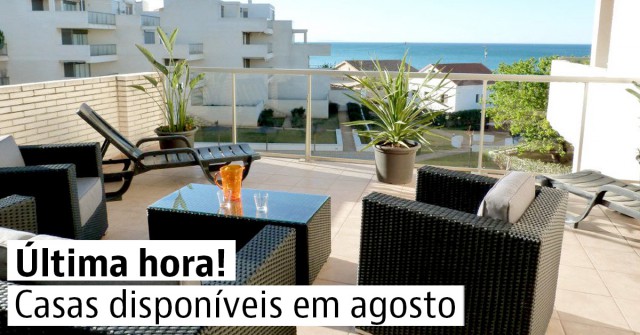 Última hora! Casas disponíveis em agosto