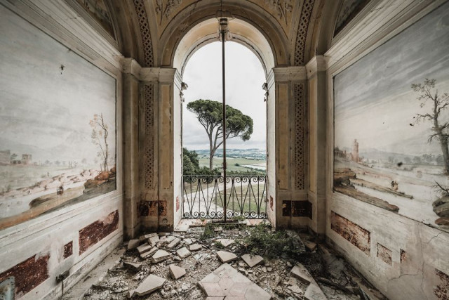 Casa abandonada em Itália