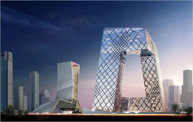 Central China Television, Pequim, China / filmapia.com @architectureartdesigns.com