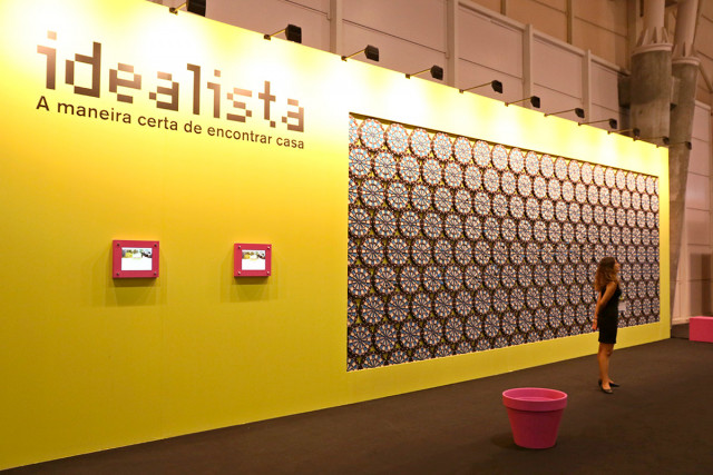 Assim era o stand do idealista no SIL 2017