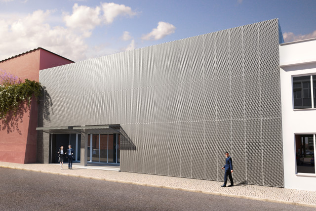 Assim será o edifício Quarteto, que está a ser reabilitado / B. Prime