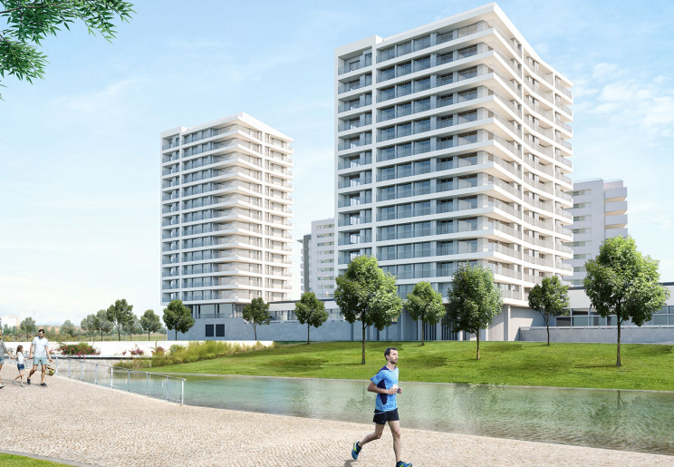 Projeto Altear, na Alta de Lisboa, onde vão nascer 500 casas / Solyd