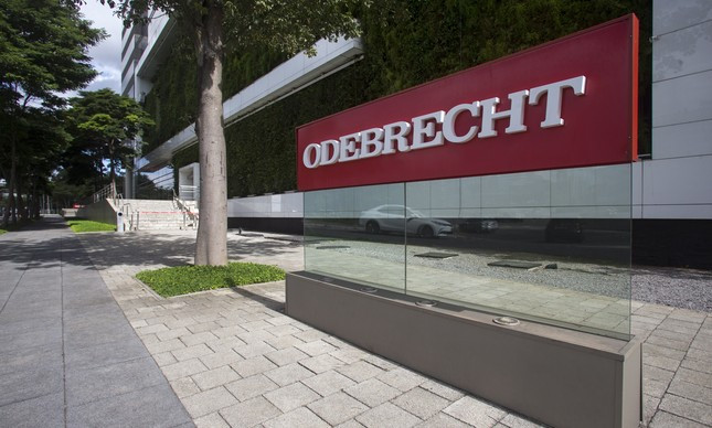 Sede da Odebrecht em São Paulo, Brasil / Edilson Dantas via O Globo