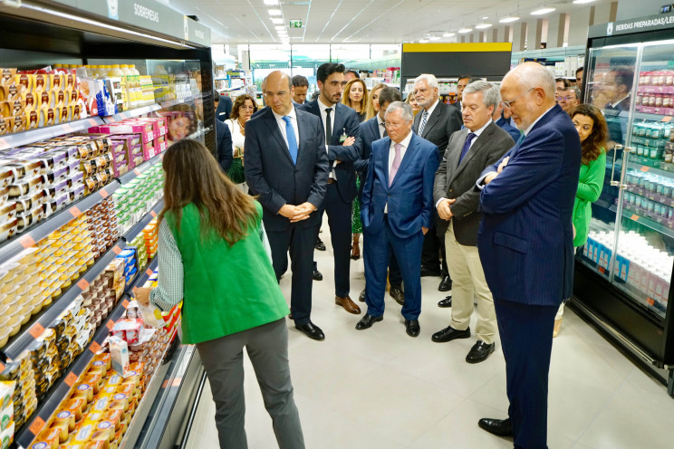 Juan Roig, presidente executivo, veio a Portugal anunciar novidades, na véspera da abertura da primeira loja em Portugal. / Mercadona