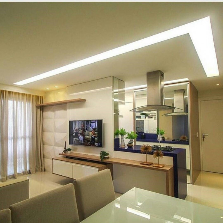 Exemplo de um tipo de iluminação embutida / http://www.nuancedesign.com.br via MElOM