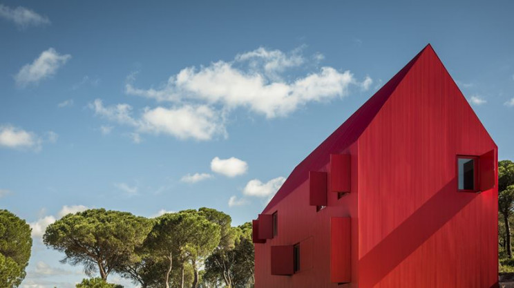 Um dos projetos vencedores na categoria Conceitos - Plus - Arquitetura + Cor