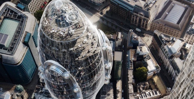 Vista aérea / DBOX for Foster + Partners