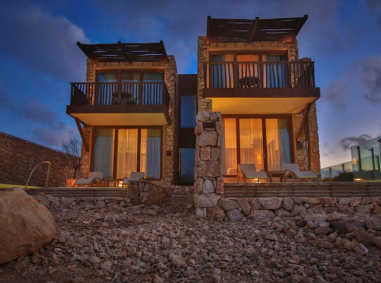Um alojamento de luxo em Israel