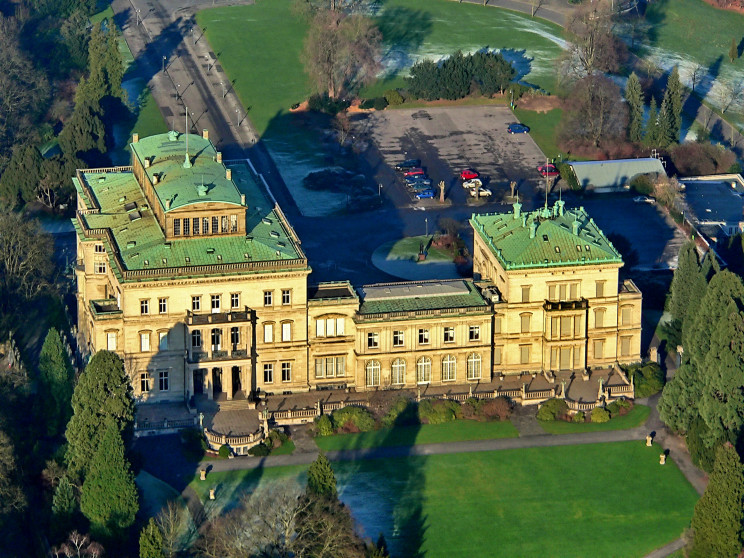 Villa Huegel em Essen, Alemanha / Wikimedia commons