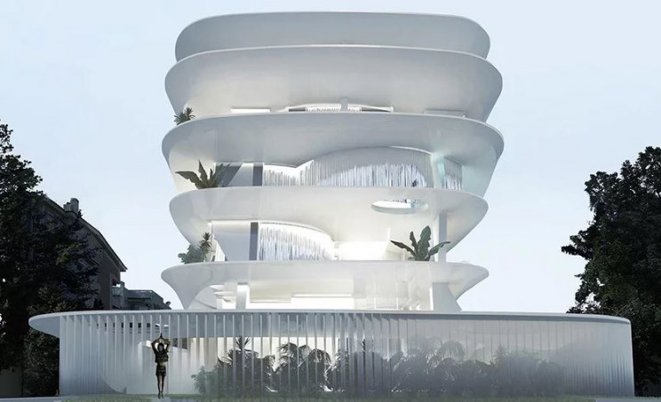foi projetado pelo estúdio de arquitetura grego 314 architecture studio