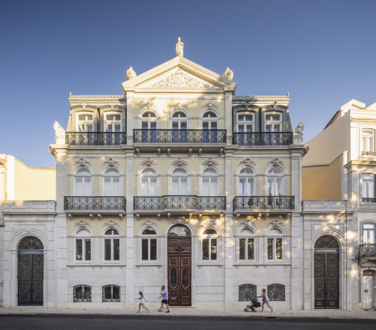 Palácio Faria, no Prícipe Real, em Lisboa / EastBanc