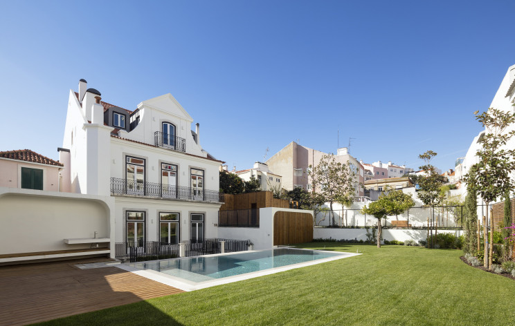 Reabilitação de edifício de 4 pisos na Graça, em Lisboa / FG+SG - Fotografia de Arquitectura