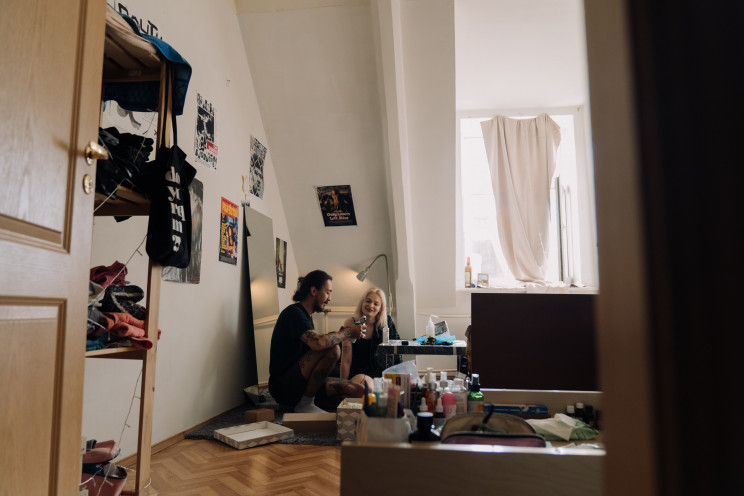 Organizar o quarto de estudante