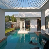 casas de sonho: "bungalow" com jacuzzi numa varanda da índia (fotos)