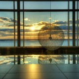 casas de sonho: pôr-do-sol contemporâneo sobre o mar da suécia (fotos)