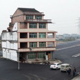 casa na china transforma-se em rotunda