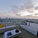 casas de sonho: viver no topo de um arranha-céus em israel com vista para o mediterrâneo (fotos) 