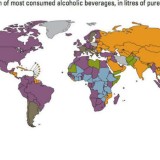 radiografia do dia: consumo de bebidas alcoólicas no mundo 