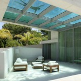Casas de sonho: Mergulhar no telhado de uma mansão minimalista em Marbella (fotos)