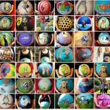 “Obras de arte” em barrigas de grávidas (fotos)