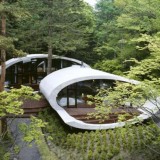 Casas de sonho: Viver numa mansão em forma de concha no Japão (fotos) 