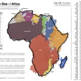 Radiografia do dia: O verdadeiro tamanho de África