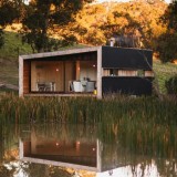 Casas de sonho: Um celeiro transformado numa cabana ecológica na Austrália (fotos) 